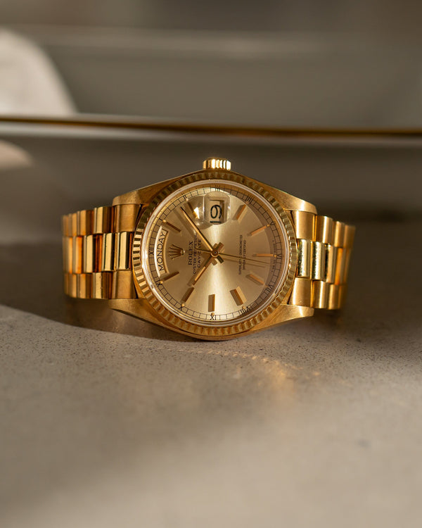 Rolex Day-Date 18038 "Champagne Dial" - ca. 1981