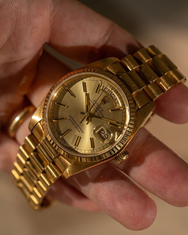 Rolex Day-Date 18038 – Champagne Dial (ca. 1983)