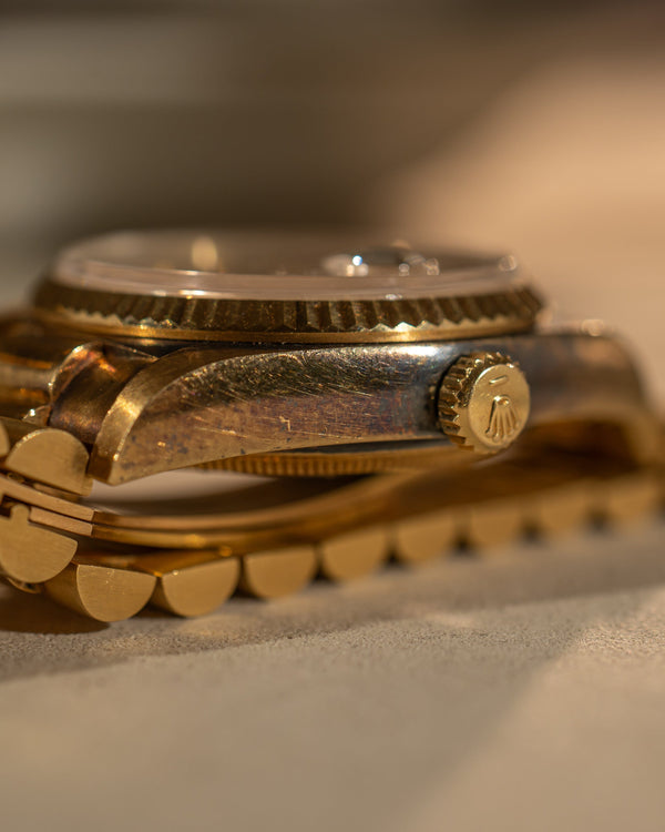 Rolex Day-Date 18038 – Linen Dial – Unpolished (ca. 1984)