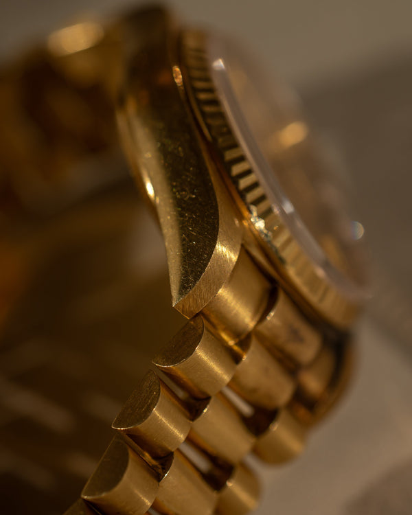 Rolex Day-Date 18038 – Linen Dial – Unpolished (ca. 1984)