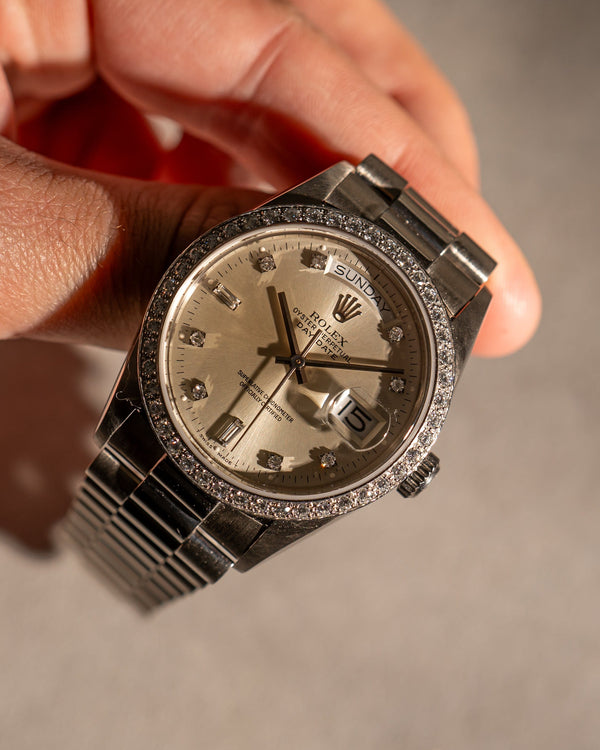 Rolex Day-Date 18049 - Factory diamonds (ca. 1989)