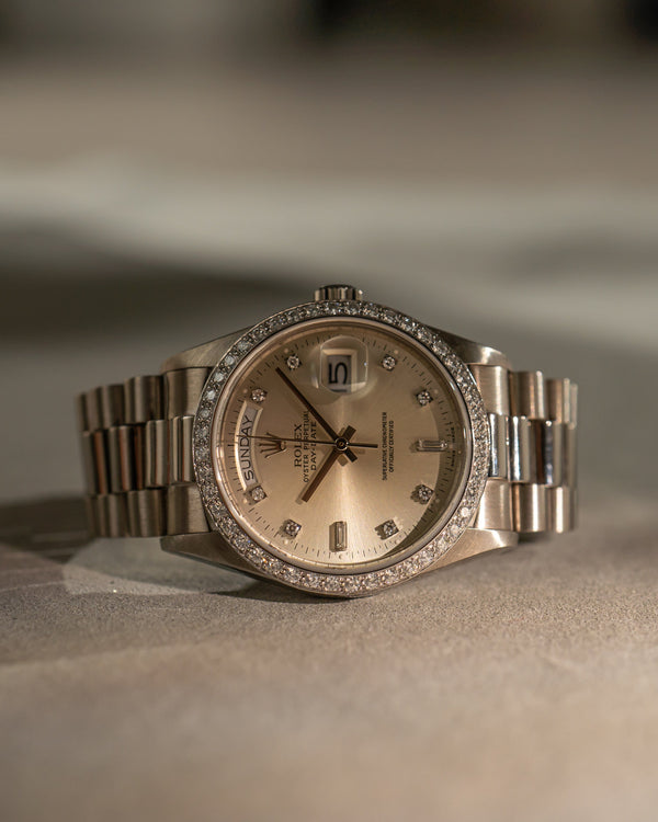 Rolex Day-Date 18049 - Factory diamonds (ca. 1989)
