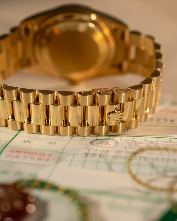 Rolex Day-Date 18238 – Champagne Diamond Dial (ca. 1990)