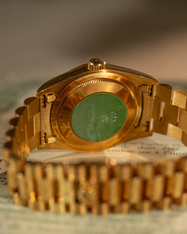 Rolex Day-Date 18238 - Unpolished - With German papers & tag (1990)