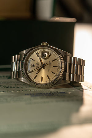 Rolex Day-Date 18239 – Box & Papers (X-serial)