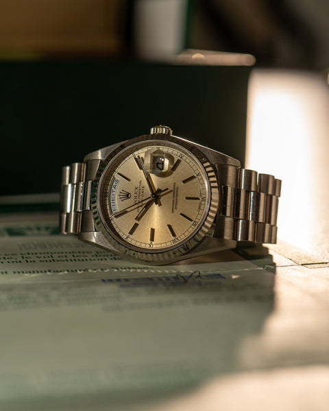 Day-Date 18239 – Box & Papers (X-serial) – Stories of time