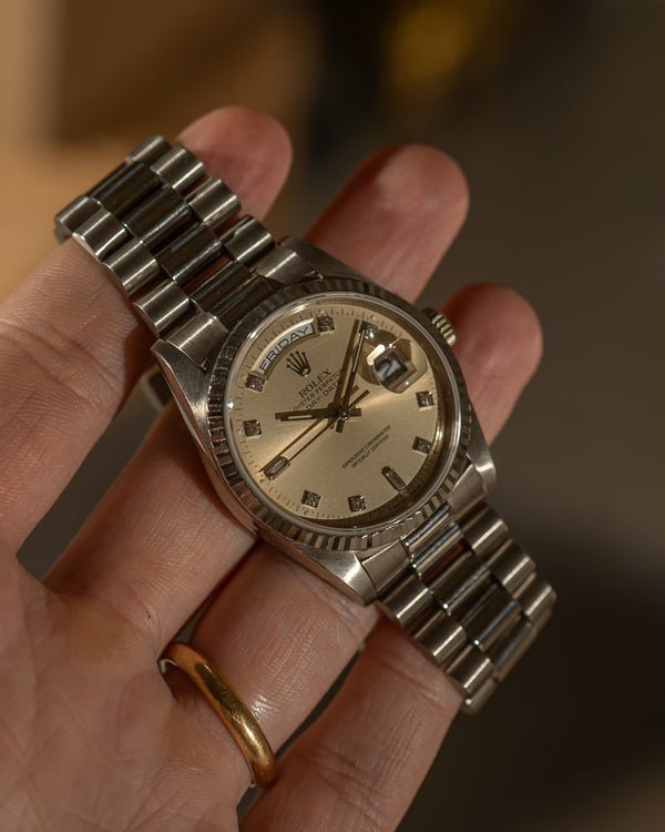 Rolex Day-Date 18239 - Creamy Diamond Dial (ca. 1990)