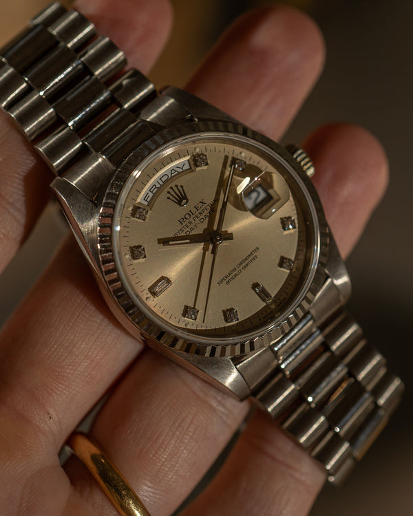 Rolex Day-Date 18239 - Creamy Diamond Dial (ca. 1990)