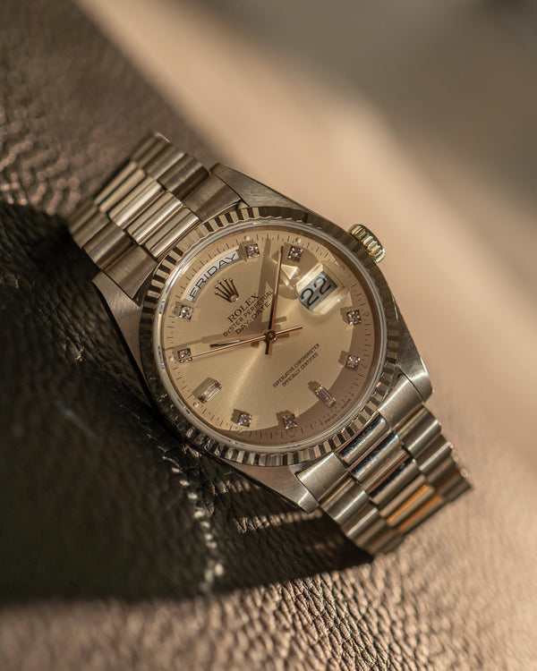 Rolex Day-Date 18239 - Creamy Diamond Dial (ca. 1990)