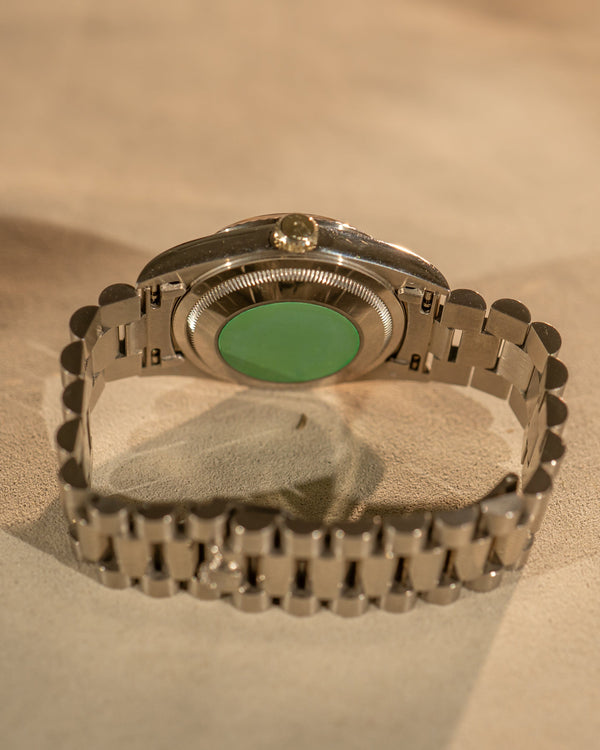 Rolex Day-Date 18239 – White Gold – Diamond Dial (ca. 1991)