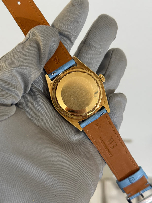 Rolex Watch Day-Date 36 18038 - Yellow Gold - Champagne Diamond Dial - Head Only (1984)