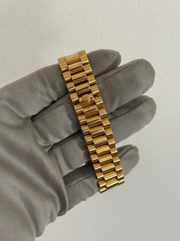 Rolex Watch Day-Date 36 18038 - Yellow Gold Champagne - Watch Only (ca. 1987)