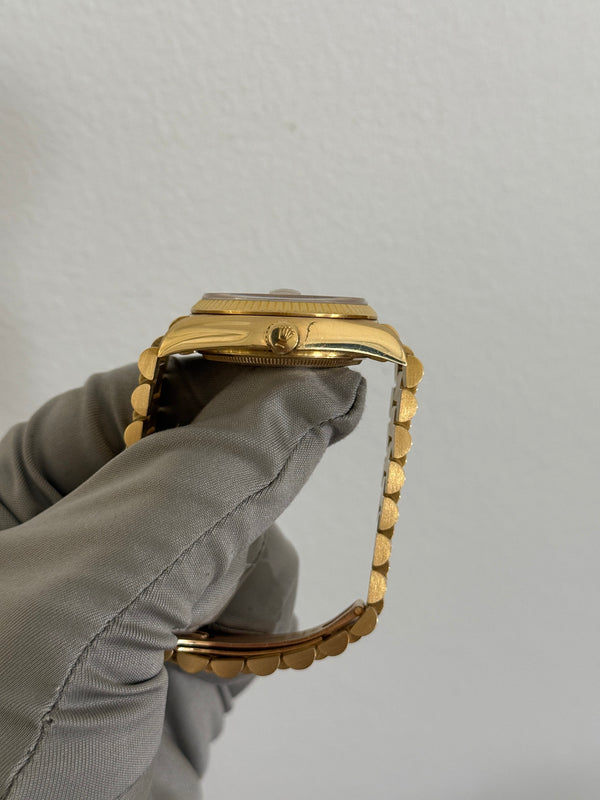 Rolex Watch Day-Date 36 18038 - Yellow Gold Champagne - Watch Only (ca. 1987)