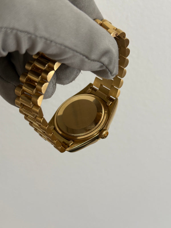 Rolex Watch Day-Date 36 18038 - Yellow Gold Champagne - Watch Only (ca. 1987)