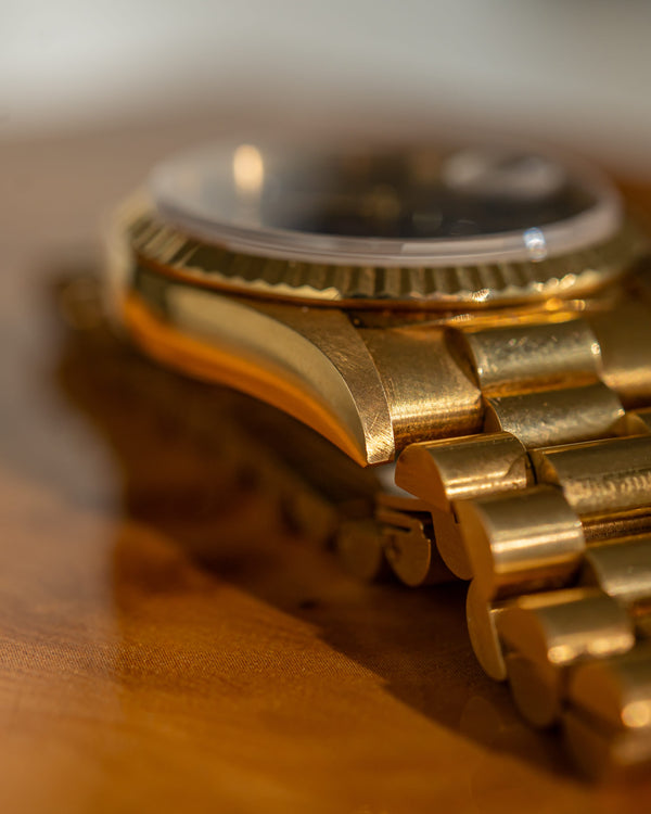 Rolex Watch Day-Date 36 18238 - Blue Arabic Jubilee Dial - Watch Only (ca. 1990)