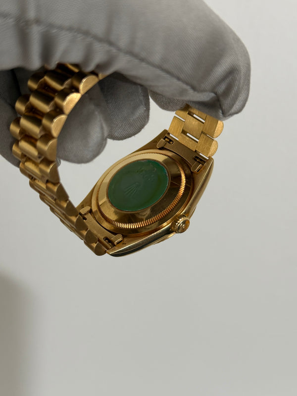 Rolex Watch Day-Date 36 18238 - Blue Arabic Jubilee Dial - Watch Only (ca. 1990)