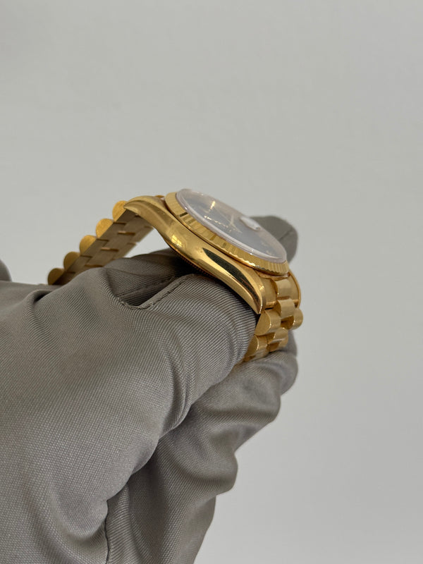 Rolex Watch Day-Date 36 18238 - Blue Arabic Jubilee Dial - Watch Only (ca. 1990)