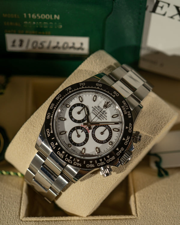 Rolex Daytona 116500LN - White Dial - Full Set (2022)