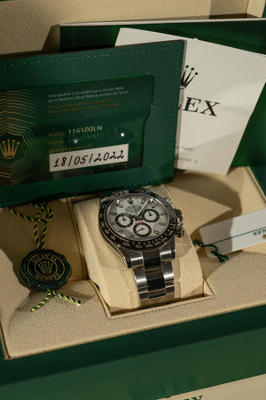 Rolex Daytona 116500LN - White Dial - Full Set (2022)