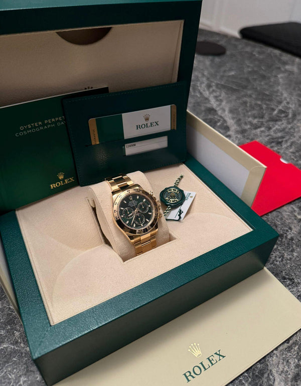 Rolex Daytona 116508 "John Mayer" - Green Dial - Full Set (2019)