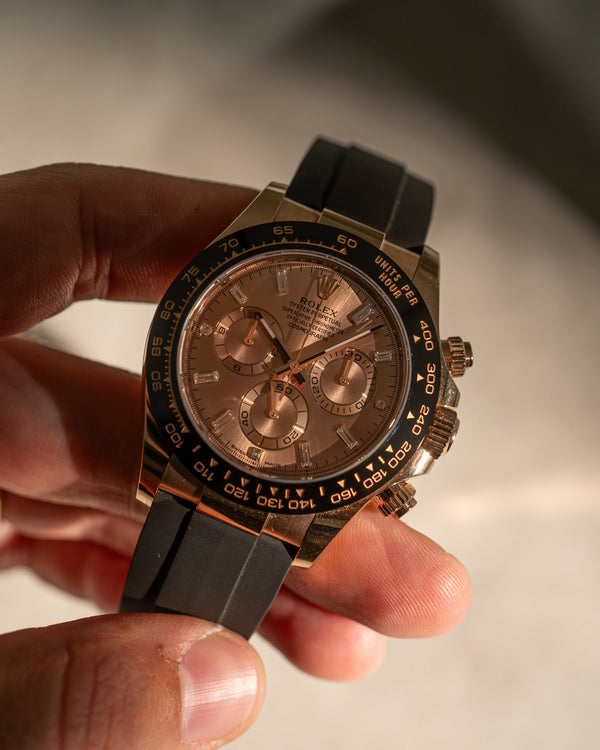 Rolex Daytona 116515LN - Factory Diamond Dial - Box & Papers (2020)