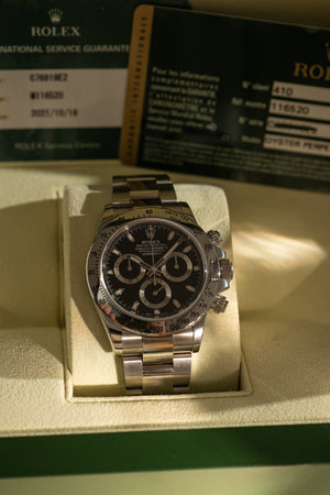 Rolex Daytona 116520 - Black Dial - Box & Card (2011)