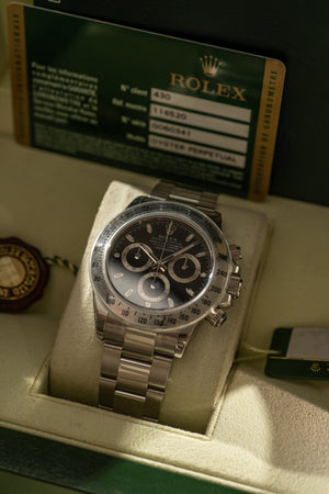 Rolex Daytona 116520 - Black Dial - NOS & Full Set (2014)
