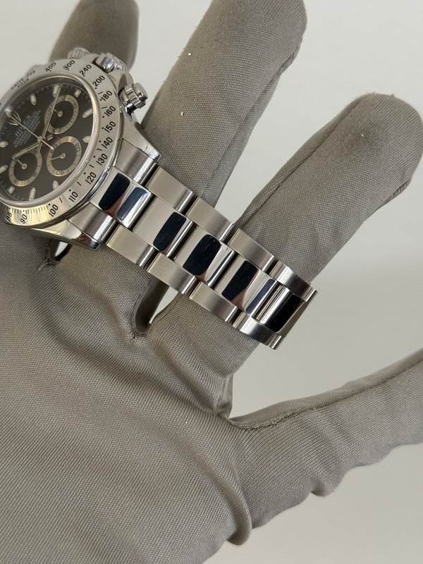Rolex Watch Daytona 116520 - Black Dial - Watch Only - 2004