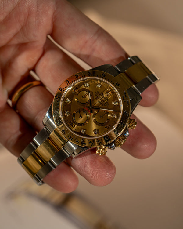 Rolex Daytona 116523 – Champagne Diamond Dial – ca. 2015