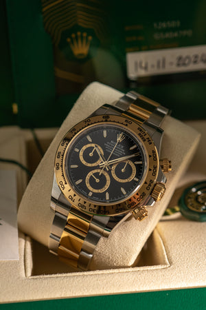 Rolex Daytona 126503 - Black Dial - Full Set (2024)