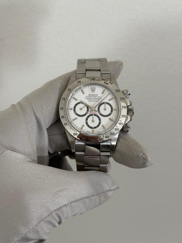 Rolex Watch Daytona 16520 - Zenith - White Dial - Watch Only (ca. 1999)
