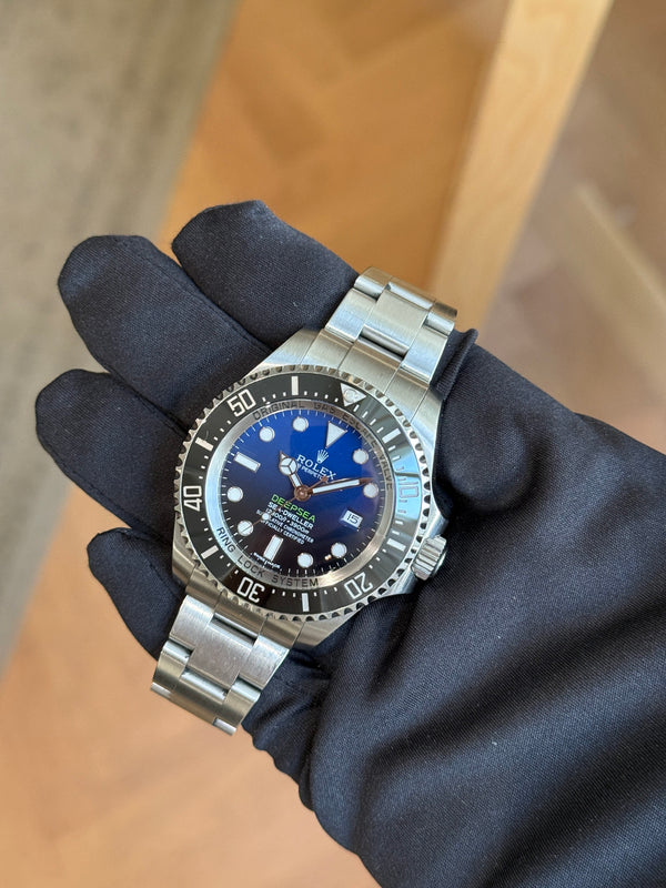 Rolex Watch Deepsea Sea-Dweller 116660 - D-Blue James Cameron - Full Set - 2015