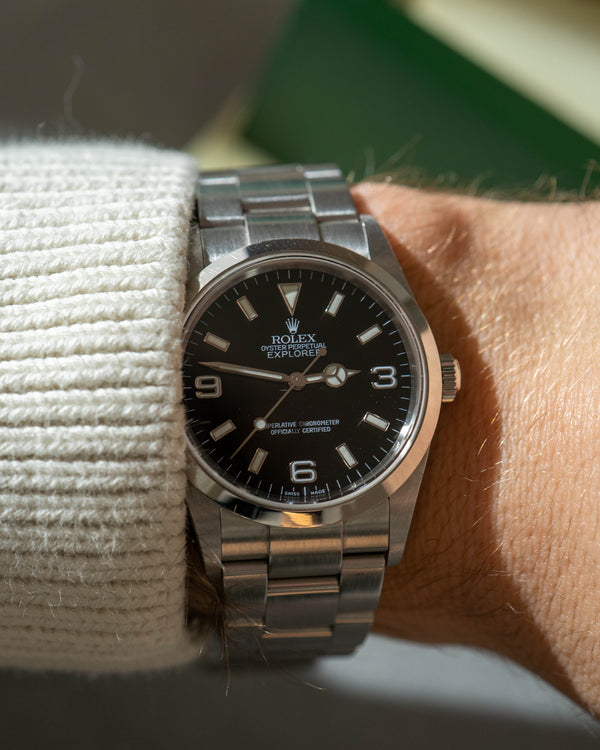 Rolex Explorer 114270 - Black Dial - Box & Papers (2004)