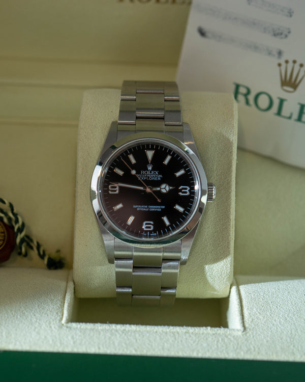 Rolex Explorer 114270 - Black Dial - Box & Papers (2004)