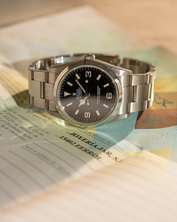 Rolex Explorer 114270 – Black Dial – F-Serial (2004)