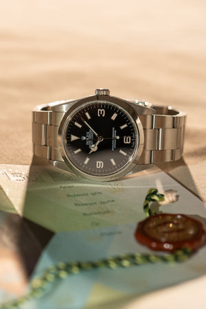 Rolex Explorer 114270 – Black Dial – F-Serial (2004)