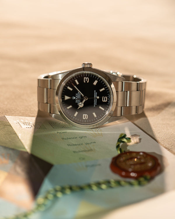 Rolex Explorer 114270 – Black Dial – F-Serial (2004)