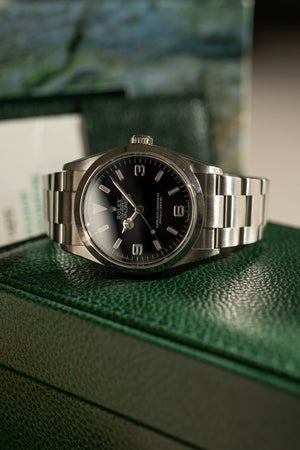 Rolex Watch Explorer 114270 - Black Dial - Full Set - 2002
