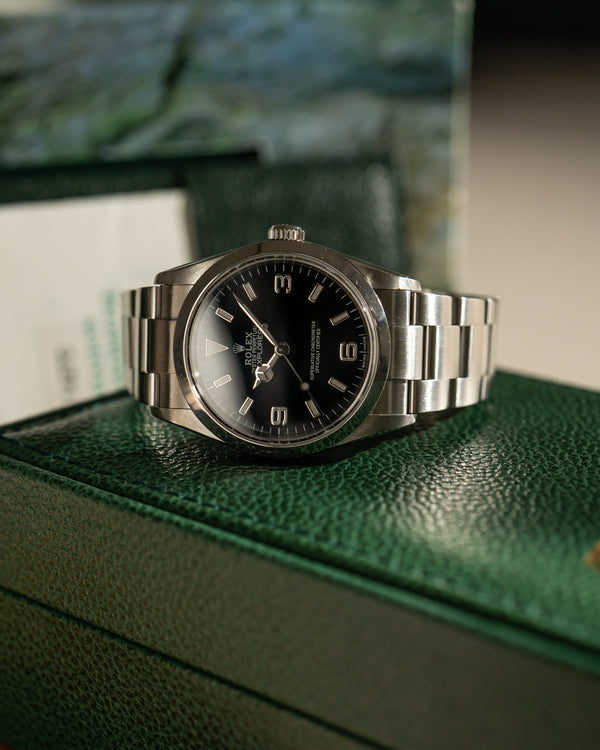 Rolex Watch Explorer 114270 - Black Dial - Full Set - 2002