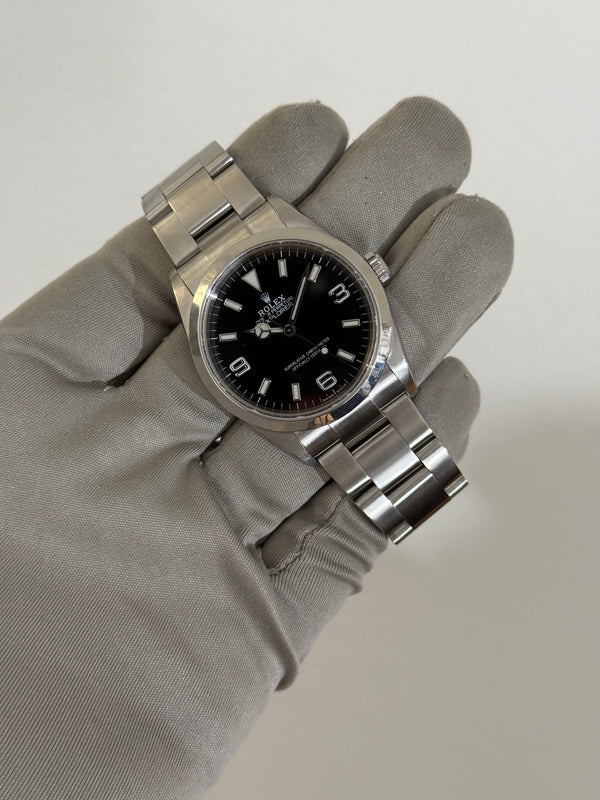 Rolex Watch Explorer 114270 - Black Dial - Full Set - 2002