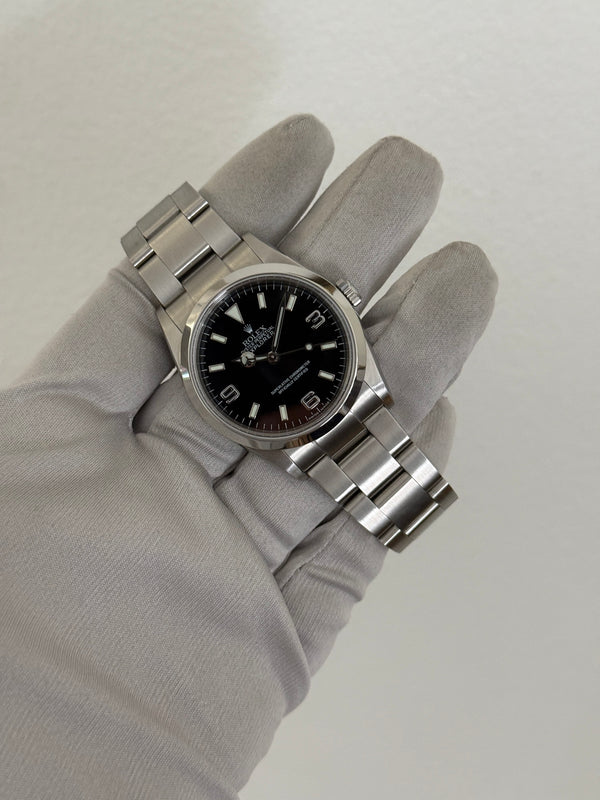 Rolex Watch Explorer 114270 - Black Dial - Full Set - 2008