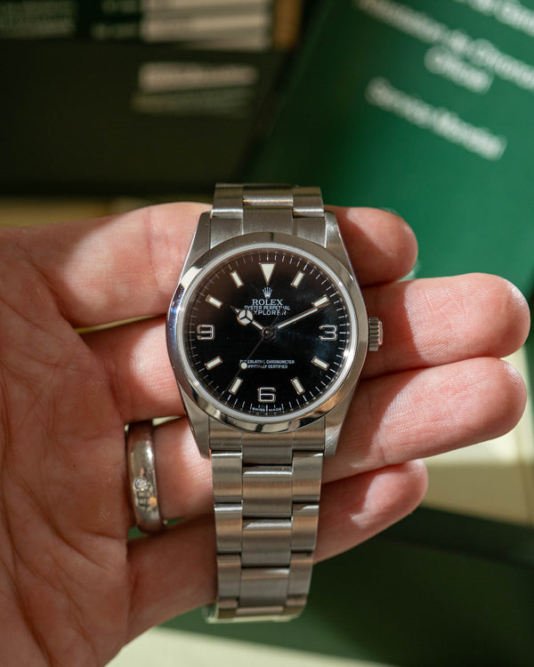 Rolex Explorer 114270 - Black Dial - Full Set (ca 2008)