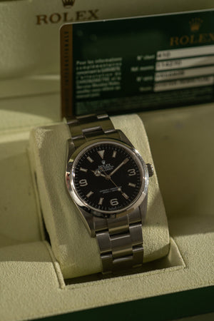 Rolex Explorer 114270 - Box & Card (2010)