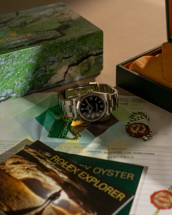 Rolex Explorer 114270 - Box & Papers (ca. 2002)