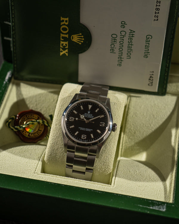 Rolex Explorer 114270 - Full Set (2007)