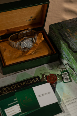 Rolex Explorer 114270 – Full Set with RSC Certificate (ca. 2003)