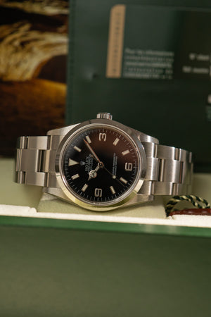 Rolex Watch Explorer 114270 - NOS Fully Stickered - Full Set - 2008
