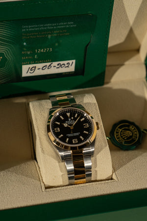 Rolex Explorer 124273 – Full Set (2021) – Unworn