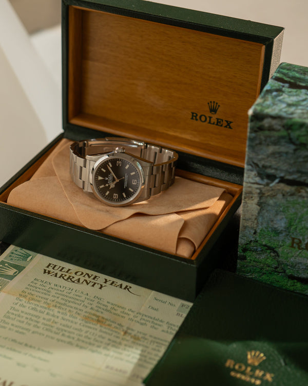 Rolex Explorer 14270 - Box & Papers