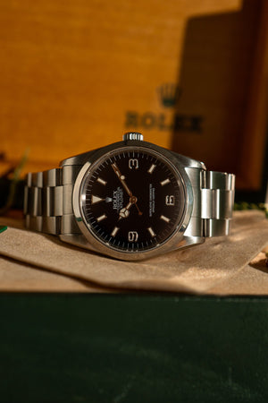 Rolex Explorer 14270 - Frosted Dial - Box & Papers (1995)